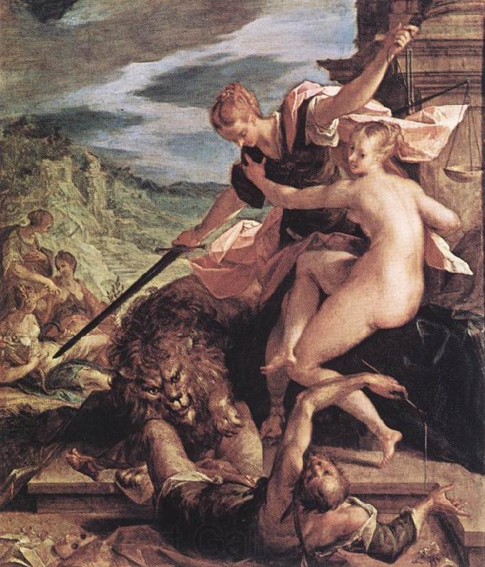 Hans von Aachen Allegory or The Triumph of Justice (1598)